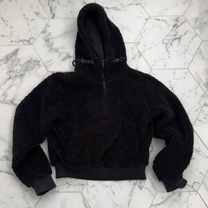 Lululemon Cropped Sherpa Hoodie 6